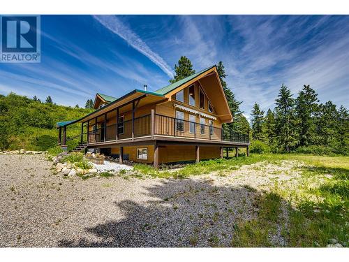 55 Candide Drive, Lumby, BC - Outdoor With Deck Patio Veranda