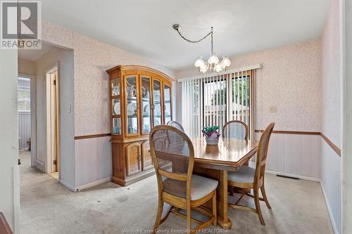 4015 Dougall Avenue, Windsor, ON - Indoor Photo Showing Dining Room