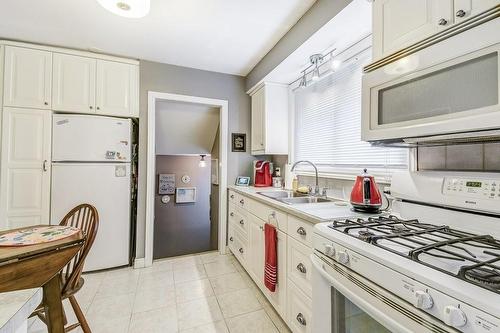 11 Ramsey Crescent, Hamilton, ON - Indoor Photo Showing Kitchen With Double Sink