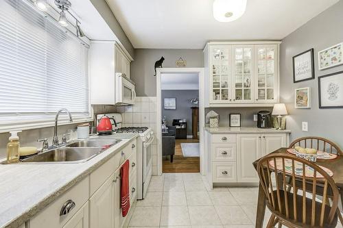 11 Ramsey Crescent, Hamilton, ON - Indoor Photo Showing Kitchen With Double Sink