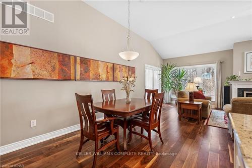 87 Butlers Drive N, Fort Erie, ON - Indoor Photo Showing Dining Room With Fireplace