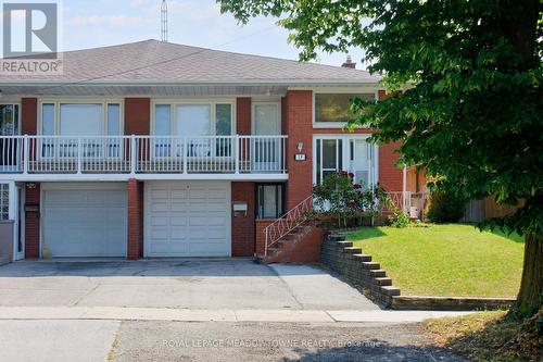 19 Benrubin Drive, Toronto, ON - Outdoor With Balcony With Facade