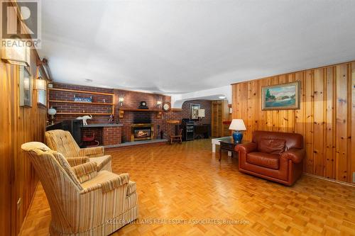 3187 Grassfire Crescent, Mississauga, ON - Indoor With Fireplace