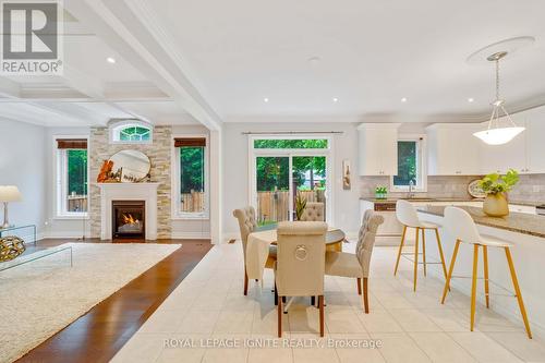 1432 Sandhurst Crescent, Pickering, ON - Indoor With Fireplace