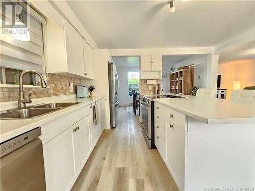 365 Sheriff Street, Grand-Sault/Grand Falls, NB - Indoor Photo Showing Kitchen With Double Sink