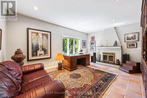 23 Carlyle Crescent, Aurora (Aurora Highlands), ON - Indoor Photo Showing Living Room With Fireplace