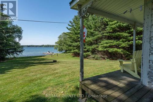 562 Waupoos Island Lane, Prince Edward County, ON - Outdoor With Body Of Water With Deck Patio Veranda With View