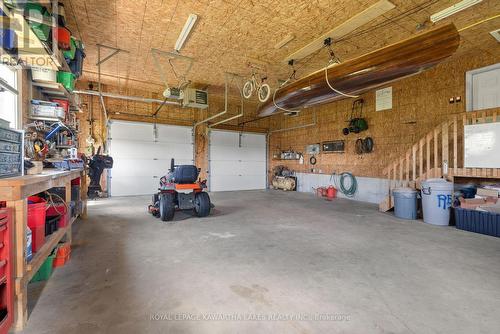 40 Station Road, Kawartha Lakes, ON - Indoor Photo Showing Garage