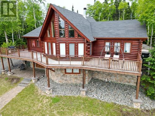 43 Pauls Lake Road, Badger, NL - Outdoor With Deck Patio Veranda