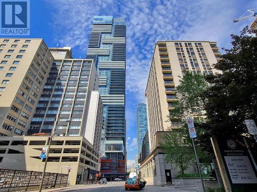 3806 - 7 Grenville Street, Toronto, ON - Outdoor With Facade