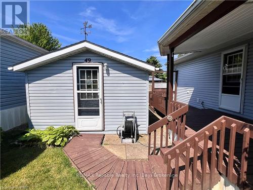 49 Cherokee Lane, Ashfield-Colborne-Wawanosh (Colborne Twp), ON - Outdoor With Deck Patio Veranda With Exterior