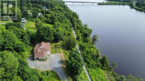 105 Bridge Street, Woodstock, NB - Outdoor With Body Of Water With View