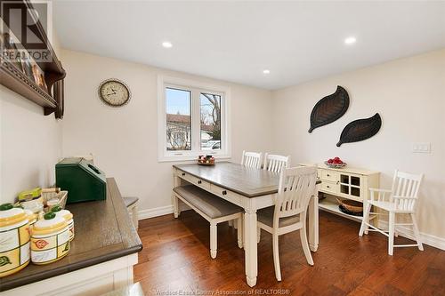 55 Beaudoin Sideroad, Amherstburg, ON - Indoor Photo Showing Dining Room