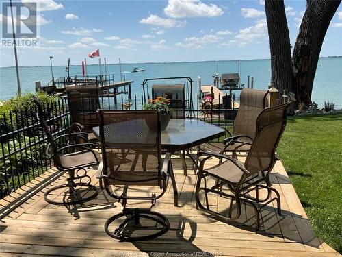55 Beaudoin Sideroad, Amherstburg, ON - Outdoor With Body Of Water With Deck Patio Veranda