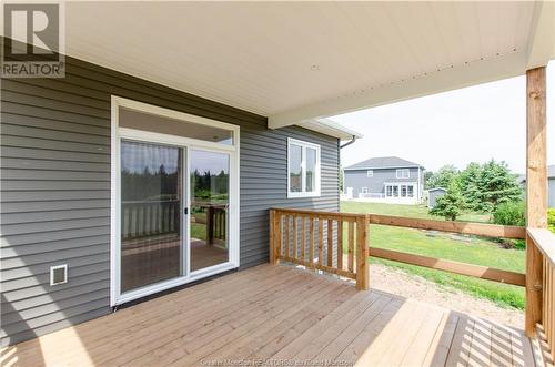 12 Congressional, Moncton, NB - Outdoor With Deck Patio Veranda With Exterior