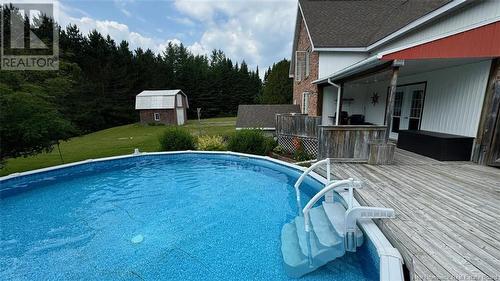 1384 Baisley Road, Saint-Jacques, NB - Outdoor With Above Ground Pool