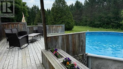 1384 Baisley Road, Saint-Jacques, NB - Outdoor With Above Ground Pool