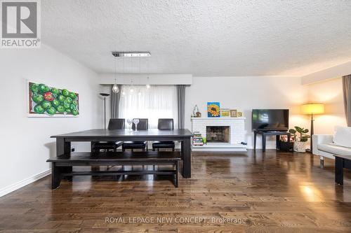 15 Arbroath Crescent, Toronto, ON - Indoor Photo Showing Living Room With Fireplace