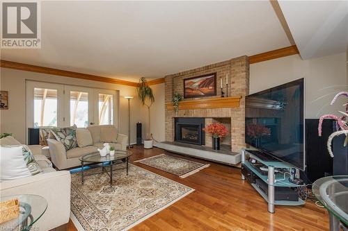 141 Wallace Heights Drive, North Bay, ON - Indoor Photo Showing Living Room With Fireplace