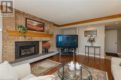 141 Wallace Heights Drive, North Bay, ON - Indoor Photo Showing Living Room With Fireplace