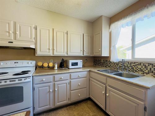 341 St. Charles Drive, Dryden, ON - Indoor Photo Showing Kitchen With Double Sink