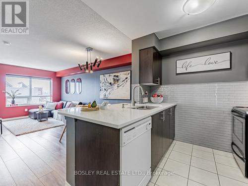 1808 - 60 Heintzman Street, Toronto, ON - Indoor Photo Showing Kitchen With Double Sink