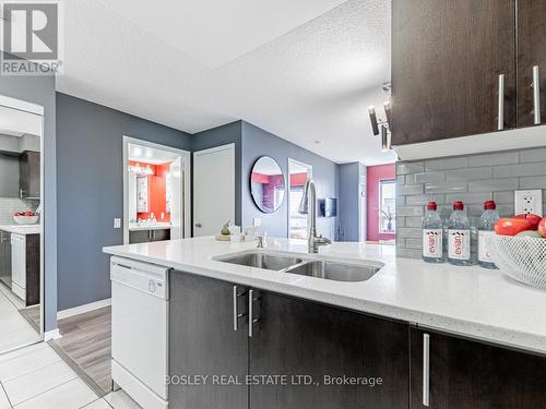 1808 - 60 Heintzman Street, Toronto, ON - Indoor Photo Showing Kitchen With Double Sink