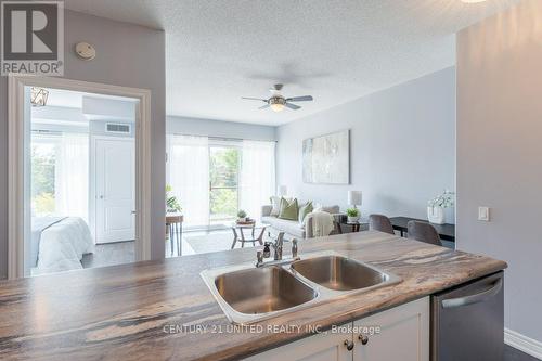 209 - 869 Clonsilla Avenue, Peterborough, ON - Indoor Photo Showing Kitchen With Double Sink