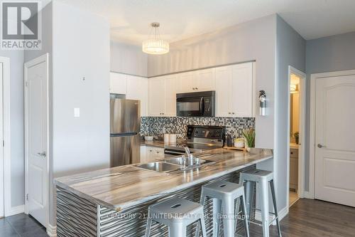 209 - 869 Clonsilla Avenue, Peterborough, ON - Indoor Photo Showing Kitchen With Double Sink