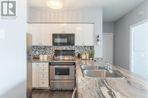 209 - 869 Clonsilla Avenue, Peterborough, ON - Indoor Photo Showing Kitchen With Double Sink