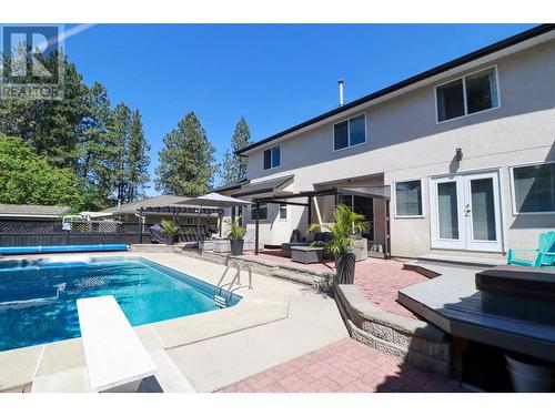 176 Evergreen Crescent, Penticton, BC - Outdoor With In Ground Pool