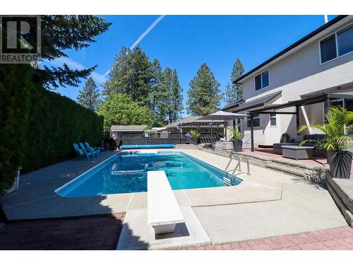 176 Evergreen Crescent, Penticton, BC - Outdoor With In Ground Pool