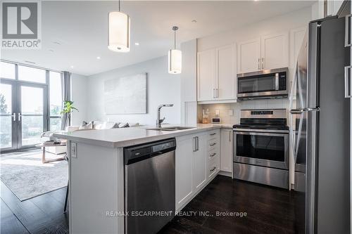 409 - 101 Locke Street, Hamilton, ON - Indoor Photo Showing Kitchen With Upgraded Kitchen