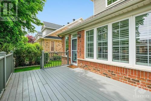 16 Morenz Terrace, Ottawa, ON - Outdoor With Deck Patio Veranda With Exterior