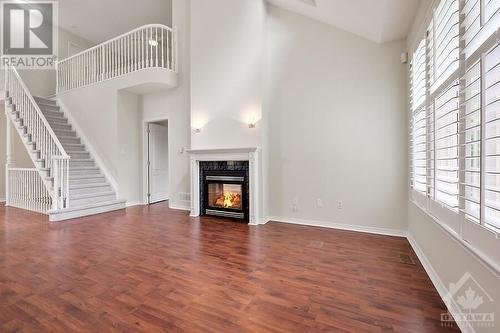 16 Morenz Terrace, Ottawa, ON - Indoor With Fireplace