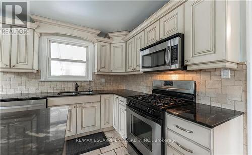 298 Dewitt Road, Hamilton, ON - Indoor Photo Showing Kitchen With Double Sink
