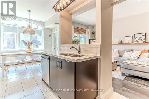 8 Birot Lane, Hamilton, ON - Indoor Photo Showing Kitchen With Double Sink