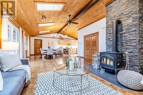 14188 Winston Churchill Boulevard, Caledon, ON - Indoor Photo Showing Other Room With Fireplace