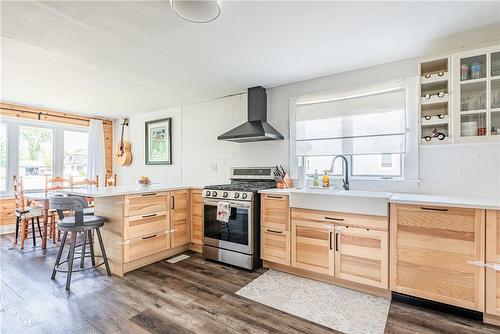 3791 Netherby Road, Fort Erie, ON - Indoor Photo Showing Kitchen