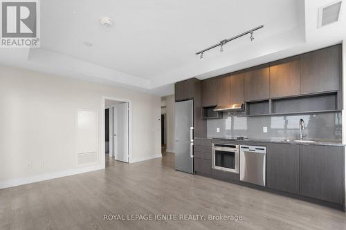 3608 - 7 Mabelle Avenue, Toronto, ON - Indoor Photo Showing Kitchen With Stainless Steel Kitchen