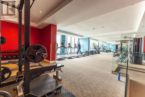 2110 - 3975 Grand Park Drive, Mississauga, ON - Indoor Photo Showing Gym Room