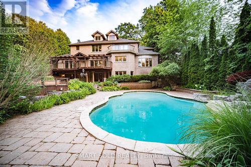 1231 Tecumseh Park Crescent, Mississauga, ON - Outdoor With In Ground Pool With Deck Patio Veranda