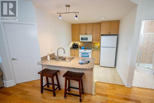 401 - 88 Palace Pier Court, Toronto (Mimico), ON - Indoor Photo Showing Kitchen With Double Sink