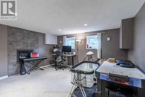 498 Sparling Crescent, Burlington, ON - Indoor With Fireplace