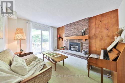 429 Claremont Crescent, Oakville, ON - Indoor Photo Showing Living Room With Fireplace