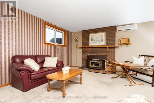 13184 10 Sideroad, Halton Hills, ON - Indoor Photo Showing Living Room With Fireplace