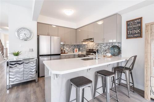 177 Flagg Avenue, Paris, ON - Indoor Photo Showing Kitchen With Stainless Steel Kitchen With Upgraded Kitchen