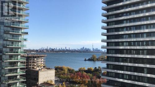 1117 - 30 Shore Breeze Drive, Toronto, ON - Outdoor With Body Of Water With Facade