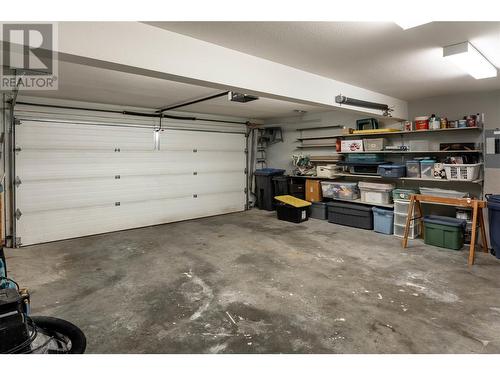 3867 Glen Canyon Drive, West Kelowna, BC - Indoor Photo Showing Garage