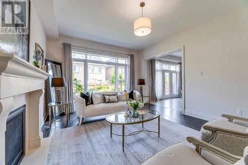 377 Tudor Avenue, Oakville (Old Oakville), ON - Indoor Photo Showing Living Room With Fireplace